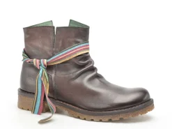 Felmini E013 Marron Boots et Bottines Plates Femme