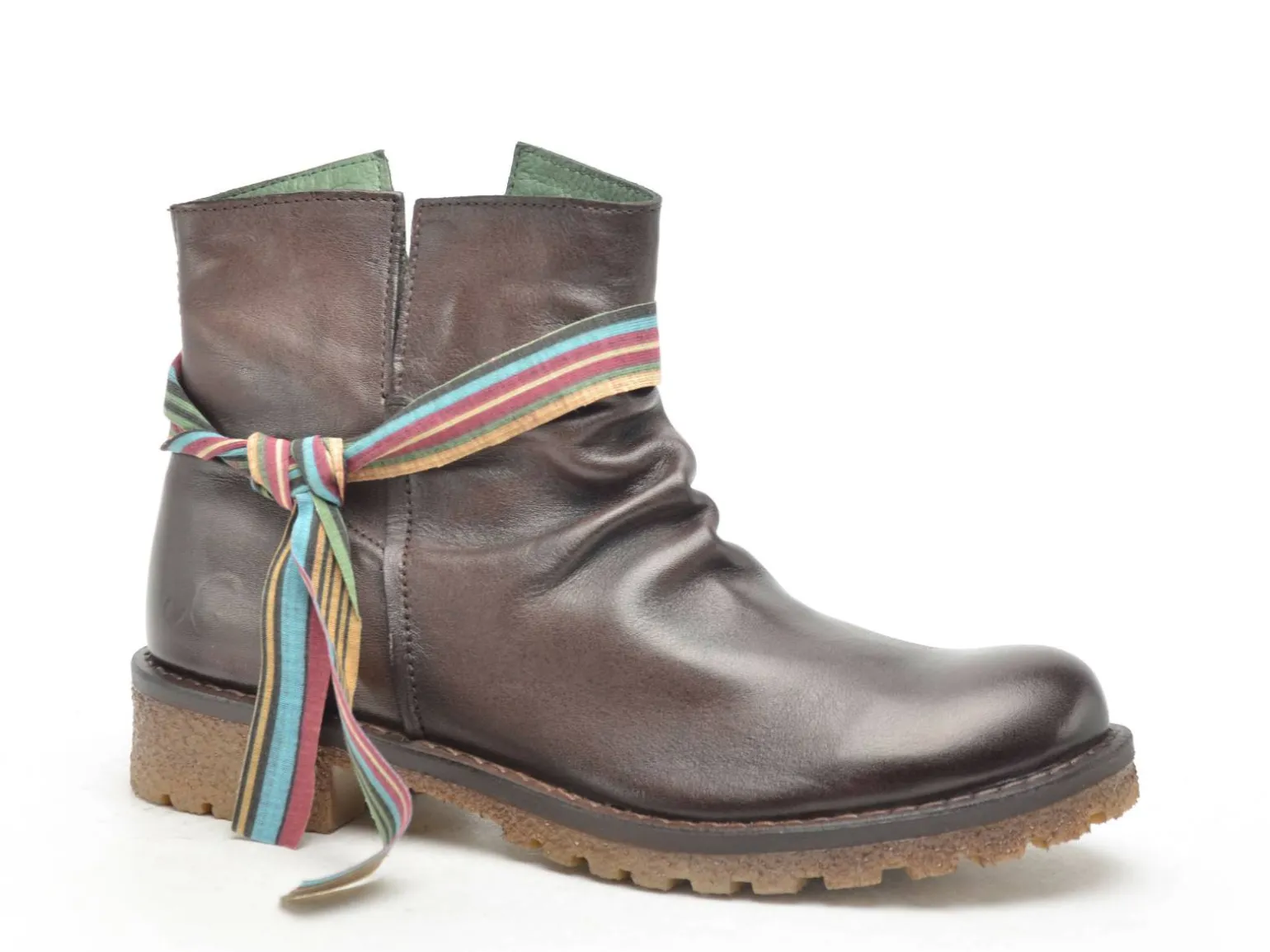 Felmini E013 Marron Boots et Bottines Plates Femme