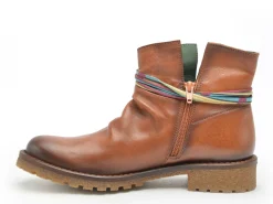 Felmini E013 Marron Clair Boots et Bottines Plates Femme