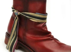 Felmini E013 Rouge Boots et Bottines Plates Femme