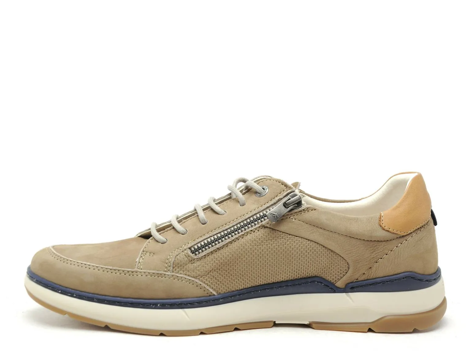 Fluchos F2211 Beige Chaussures de Ville Homme