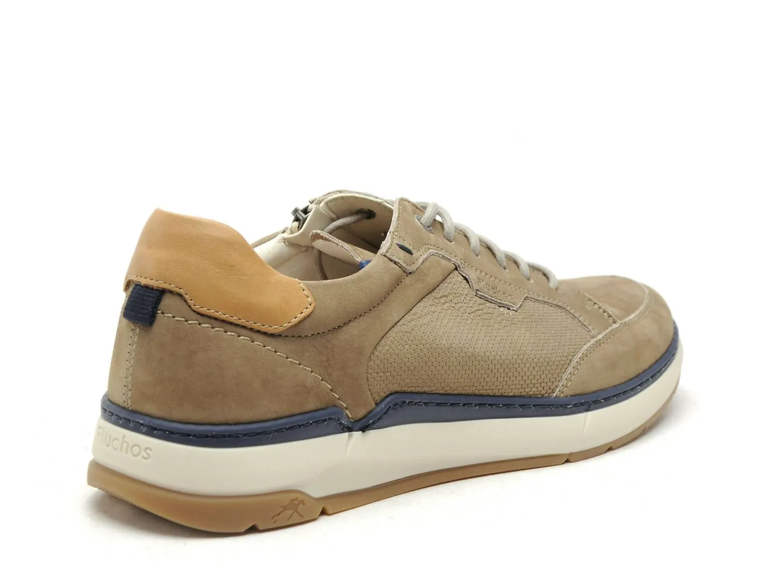 Fluchos F2211 Beige Chaussures de Ville Homme