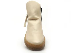 Follia Dolce 411 Blanc Boots et Bottines Plates Femme