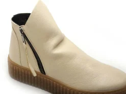 Follia Dolce 411 Blanc Boots et Bottines Plates Femme