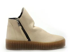 Follia Dolce 411 Blanc Boots et Bottines Plates Femme