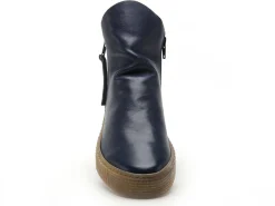 Follia Dolce 411 Bleu Boots et Bottines Plates Femme
