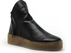 Follia Dolce 411 Noir Boots et Bottines Plates Femme