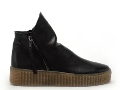 Follia Dolce 411 Noir Boots et Bottines Plates Femme