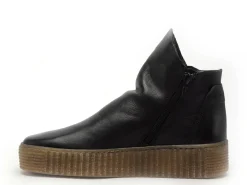 Follia Dolce 411 Noir Boots et Bottines Plates Femme