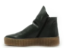 Follia Dolce 411 Vert Boots et Bottines Plates Femme