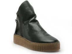 Follia Dolce 411 Vert Boots et Bottines Plates Femme