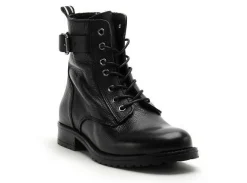 Fricote 40544BON1 TIRETTE CUIR Noir Boots et Bottines Plates Femme
