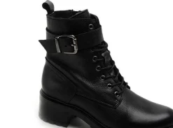 Fricote 39694FB1 Noir Boots et Bottines à Talons Femme