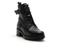 Fricote 39694FB1 Noir Boots et Bottines à Talons Femme