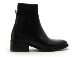 Fricote 39715FB1 Noir Boots et Bottines à Talons Femme