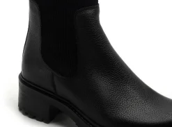Fricote 38594FB1 Noir Boots et Bottines à Talons Femme