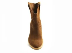 Fricote 39642 40222 Marron Boots et Bottines à Talons Femme