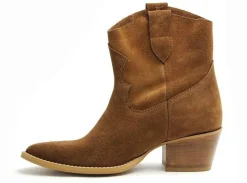 Fricote 39642 40222 Marron Boots et Bottines à Talons Femme