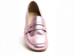 Fricote 40060 40012 METAL Rose Mocassins Femme