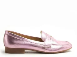 Fricote 40060 40012 METAL Rose Mocassins Femme