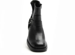 Fricote 40209 Noir Boots et Bottines à Talons Femme