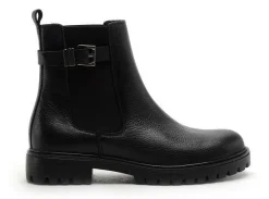 Fricote 39687VE2 Noir Boots et Bottines Plates Femme