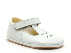 Froddo PREWALKERS BAREFOOT BALLE G1140004 Blanc Bébé Fille