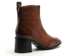 Fugitive ALICIA Marron Boots et Bottines à Talons Femme