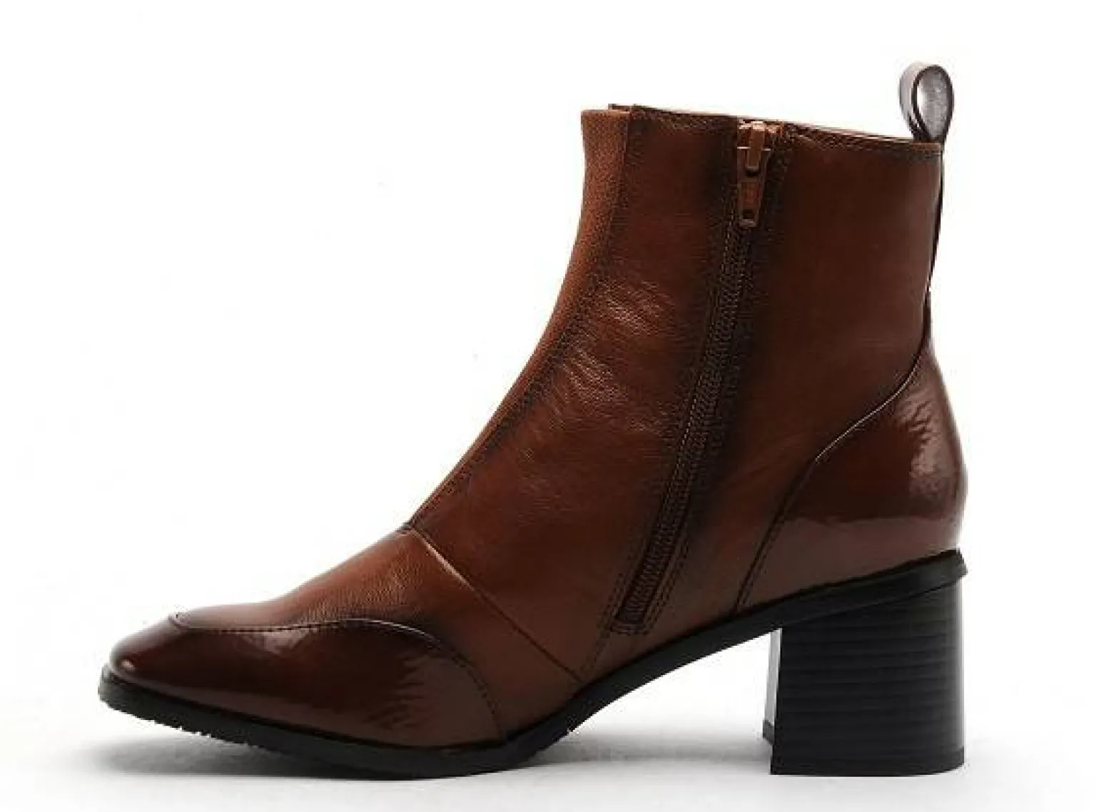 Fugitive ALICIA Marron Boots et Bottines à Talons Femme