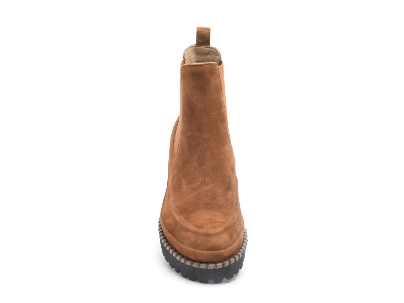 Fugitive BOGOTA Chelsea Marron Boots et Bottines à Talons Femme