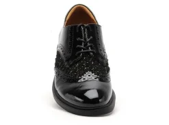 Fugitive FELINO Noir Derbies Femme
