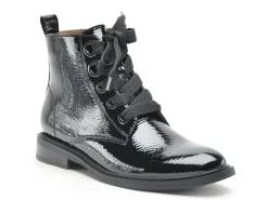 Fugitive FEUTRE Noir Boots et Bottines Plates Femme