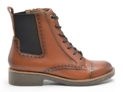 Fugitive GELINE Marron Boots et Bottines Plates Femme
