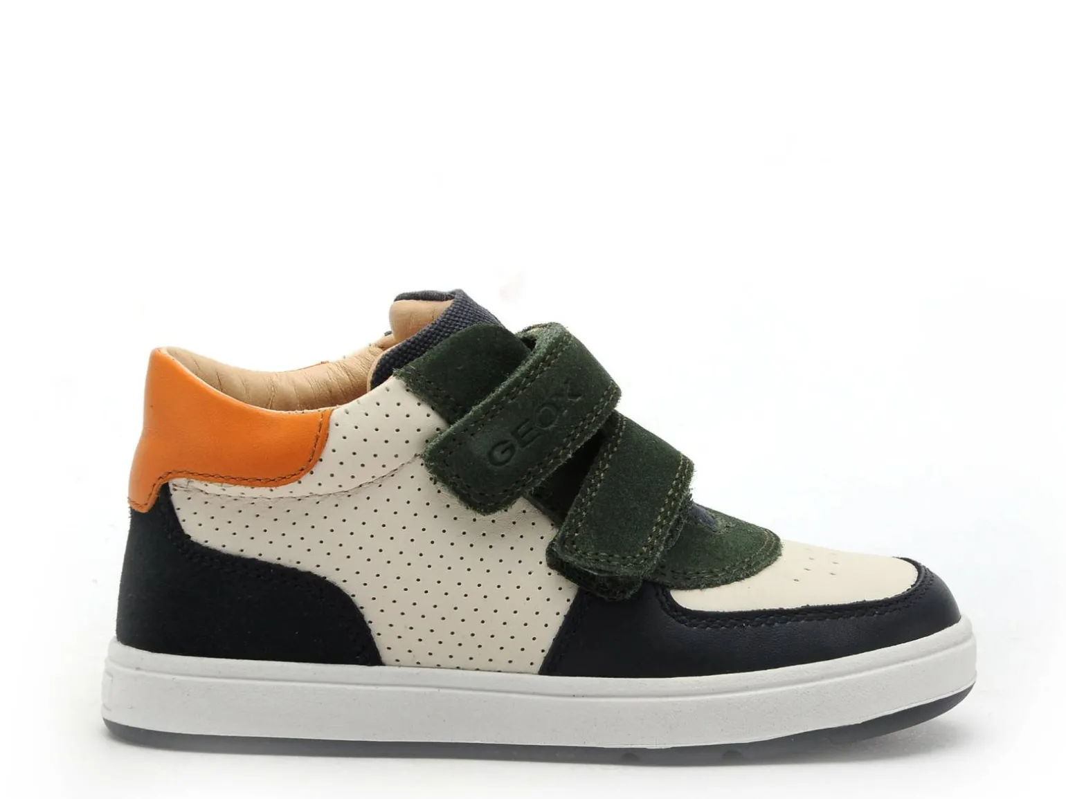 Geox Baskets B BIGLIA GIRL B554DA Multicolore Baskets Montantes Garçon