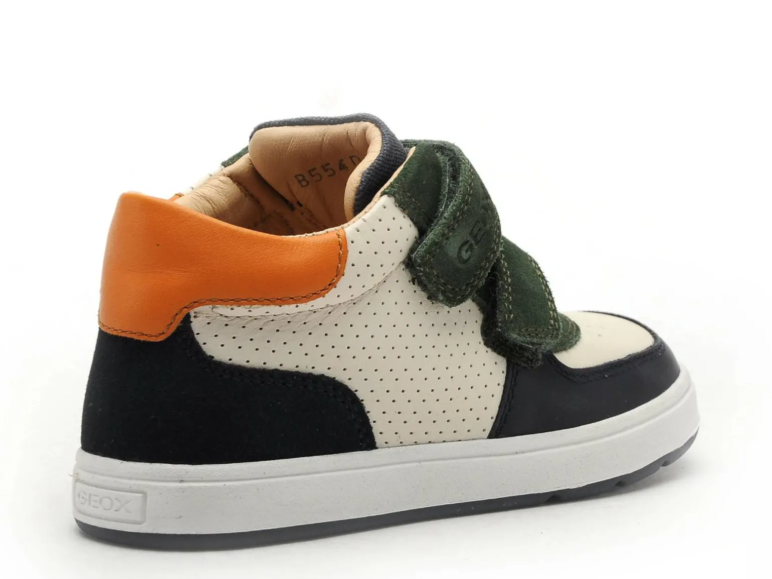Geox Baskets B BIGLIA GIRL B554DA Multicolore Baskets Montantes Garçon