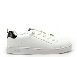 Geox Baskets J ECLYPER GIRL J56LRA Blanc Baskets Basses Fille