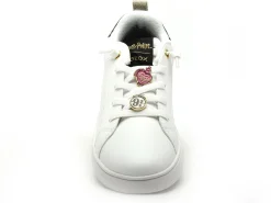 Geox Baskets J ECLYPER GIRL J56LRA Blanc Baskets Basses Fille