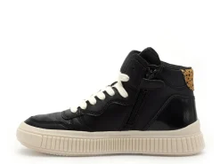 Geox Baskets J LAQUINNY GIRL J56M3B Noir Baskets Montantes Fille