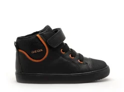 Geox B GISLI BOY B461NC Noir Baskets Montantes Garçon