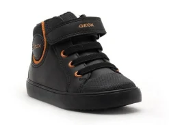 Geox B GISLI BOY B461NC Noir Baskets Montantes Garçon