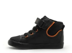 Geox B GISLI BOY B461NC Noir Baskets Montantes Garçon