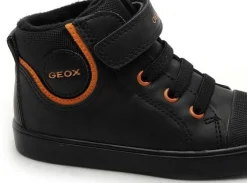 Geox B GISLI BOY B461NC Noir Baskets Montantes Garçon