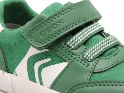 Geox B GISLI BOY Vert Baskets Basses Garçon