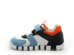 Geox B IUPIDOO BOY B32008 Bleu Baskets Basses Garçon