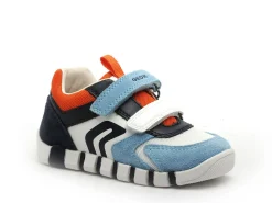 Geox B IUPIDOO BOY B32008 Bleu Baskets Basses Garçon