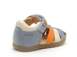 Geox B SANDAL MACCHIA BOY Bleu Bébé Garçon