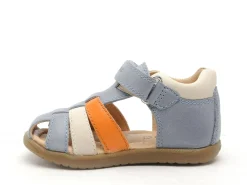 Geox B SANDAL MACCHIA BOY Bleu Bébé Garçon