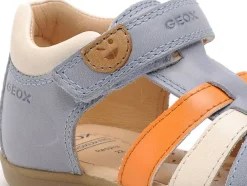 Geox B SANDAL MACCHIA BOY Bleu Bébé Garçon