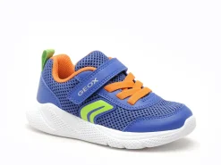 Geox B SPRINTYE BOY Bleu Baskets Basses Garçon