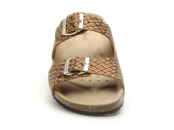 Geox D BRIONIA D35LSL Bronze Mules et Sabots Plats Femme